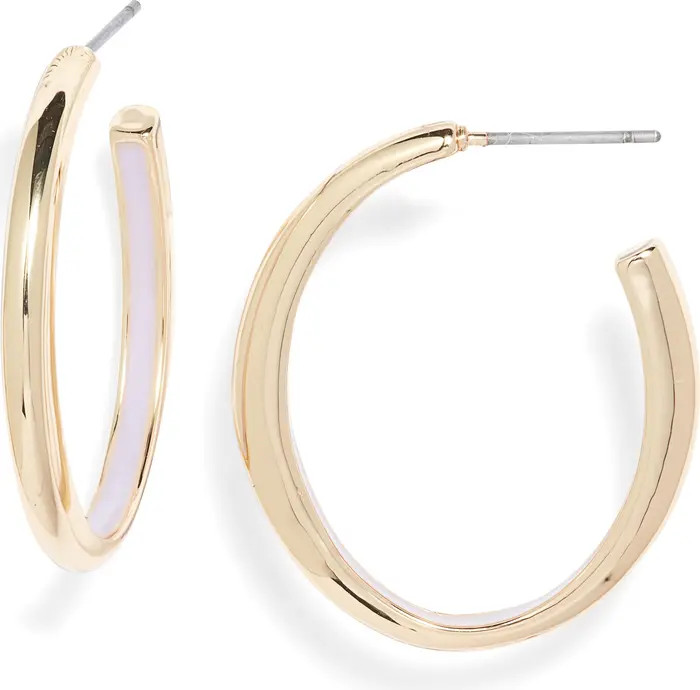 Jenny Bird Nordi Oval Hoop Earrings | Nordstrom | Nordstrom