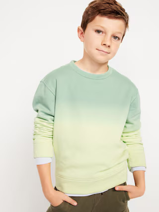 Long-Sleeve Crew-Neck Sweatshirt for Boys | Old Navy (US)