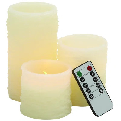 4 Piece LED Flameless Candle Set | Wayfair North America