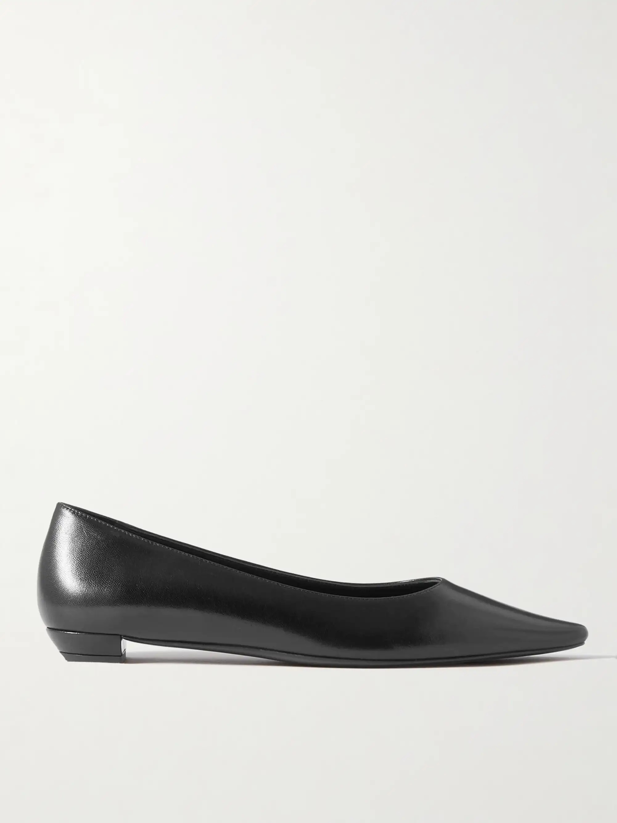 Claudette leather point-toe flats | NET-A-PORTER (UK & EU)