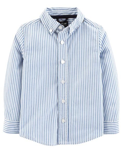Uniform Button-Front Shirt | OshKosh B'gosh