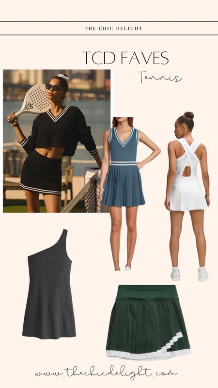 So many cute tennis looks!! Last year I picked up a couple of tennis outfits because they are so easy to throw on in the summer and run errands, go for walks, or grab coffee in!

Tennis dress / tennis skirt / pickleball 

#LTKfitness #LTKActive #LTKfindsunder100