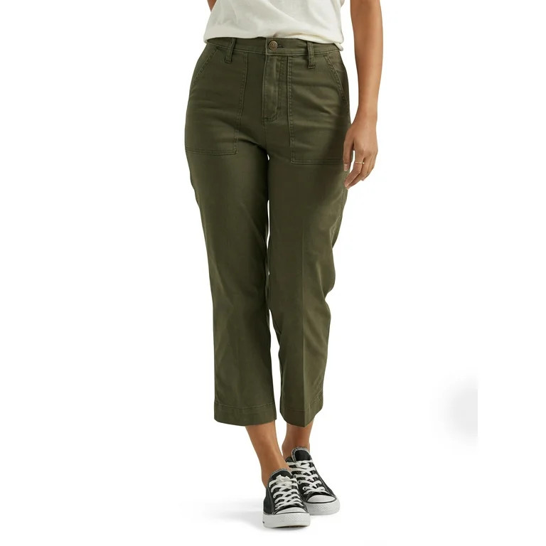 Lee Women's Heritage High Rise Utility Crop Pant | Walmart (US)