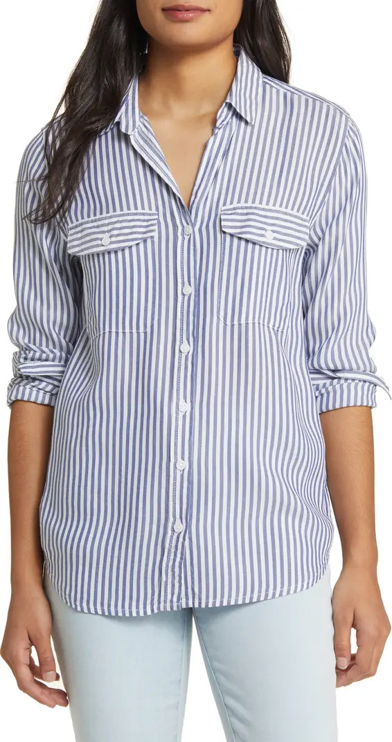 Finley Stripe Button-Up Shirt | Nordstrom