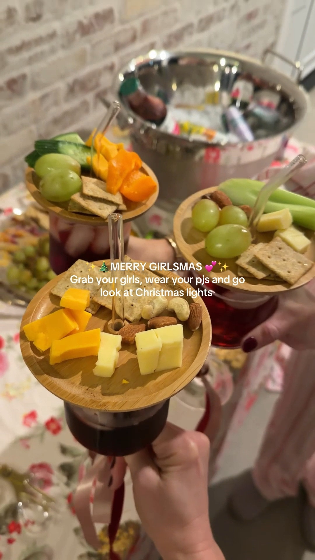 Charcuterie wine glass toppers 

#LTKHome #LTKHoliday