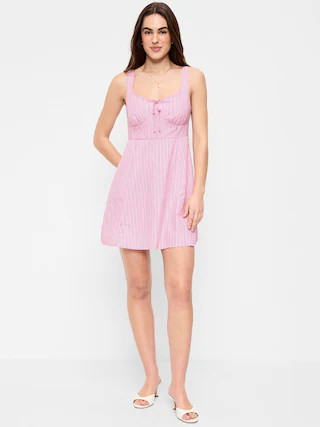 Fit & Flare Cami Mini Dress | Old Navy (CA)