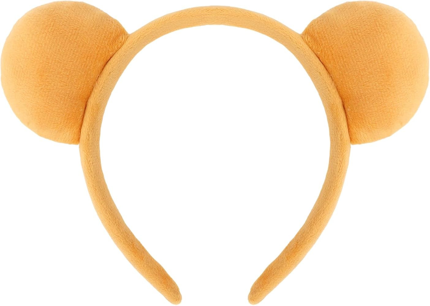 Bear Ears, Animal Ears Headband Plush Halloween Headwear Xmas Themed Party | Amazon (US)