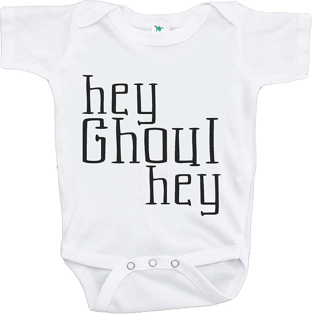 Custom Party Shop Baby's Hey Ghoul Hey Funny Halloween Onepiece | Amazon (US)