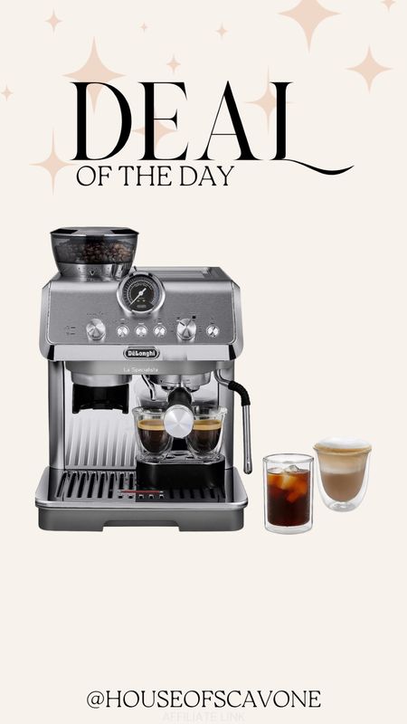 such a great price for this espresso machine!!!! #coffee #espresso #dealoftheday #amazonhome #amazonfind #coffeelover #kitchen #homedecor #coffeebar

#LTKCyberWeek #LTKsalealert #LTKGiftGuide