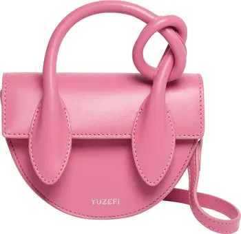 Pretzel Mini Leather Crossbody Bag | Nordstrom