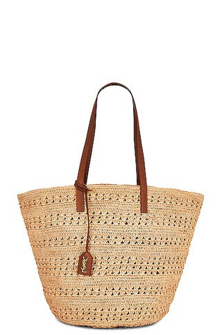 Saint Laurent TASCHEN in Naturale & Brick - Neutral. Size all. | FWRD 