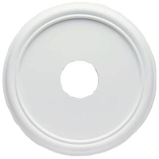 Hampton Bay 16 in. White Smooth Ceiling Medallion 82275 - The Home Depot | The Home Depot