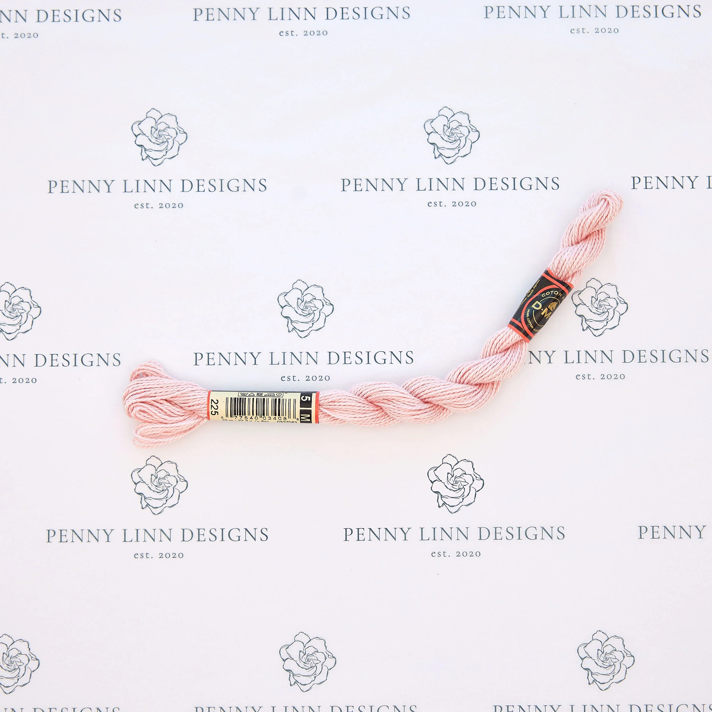 DMC 5 Pearl Cotton 225 Cherry Blossom | Penny Linn Designs