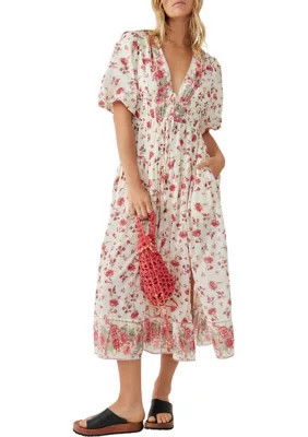 Free People Women's Lysette Floral Maxi Dress | Belk