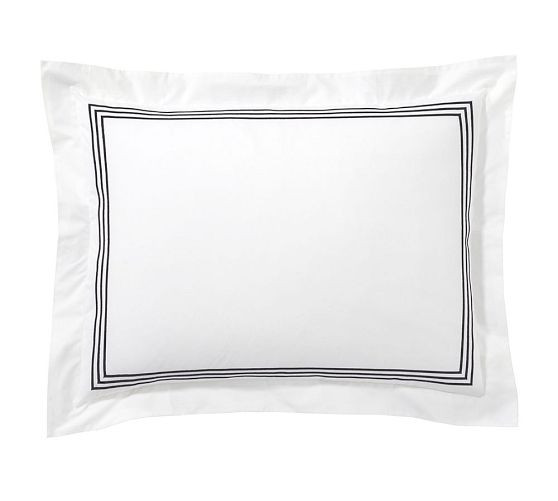 Grand Organic Percale Sham | Pottery Barn (US)