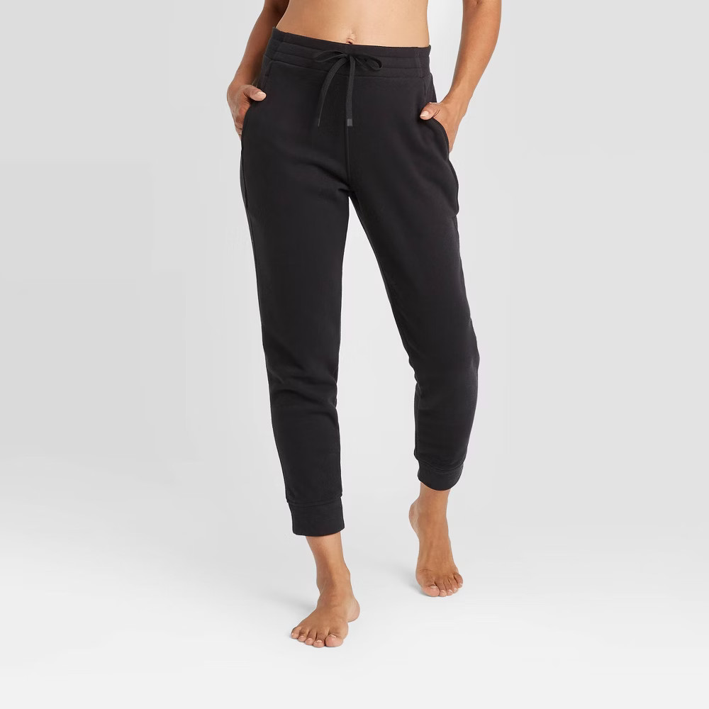 Women's Cotton Fleece Jogger Pants - All in Motion™ | Target