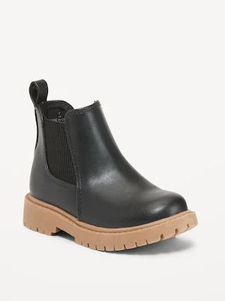 Faux-Leather Chelsea Boots for Toddler Girls | Old Navy (CA)