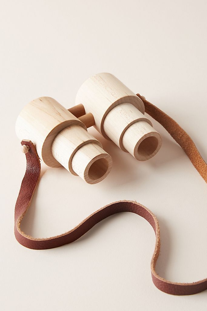 Wooden Binoculars Toy | Anthropologie (US)