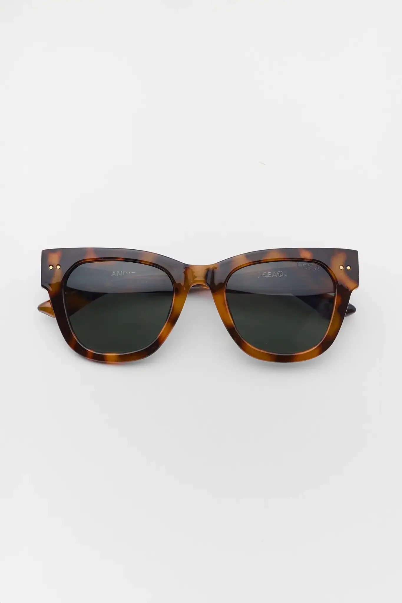 Andie Tortoise Polarized Square Sunglasses | Avara