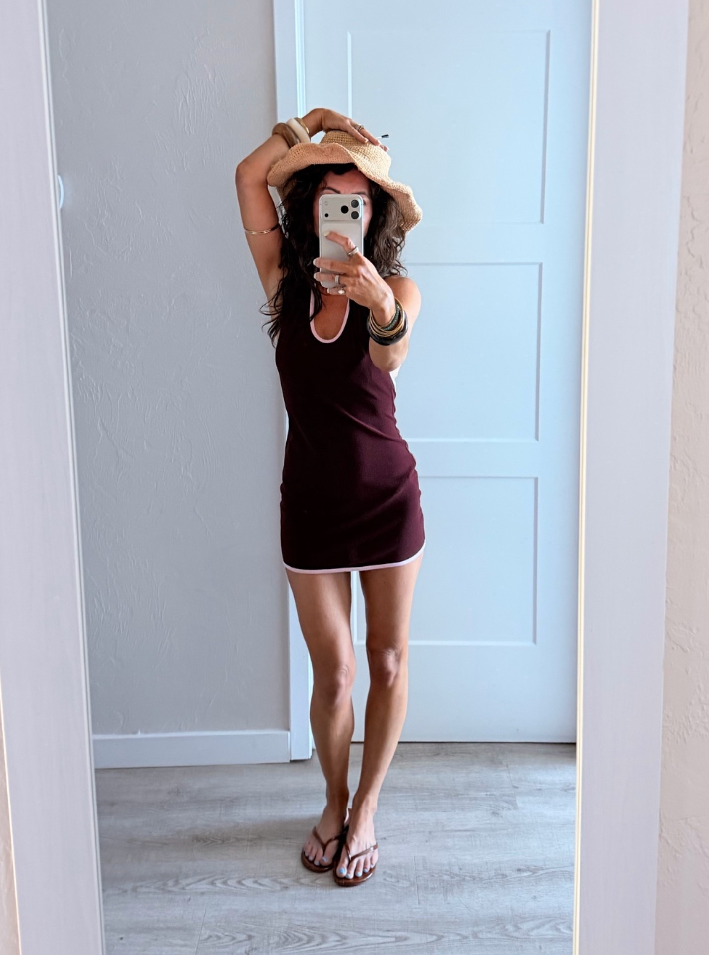 Terry cloth simple dresses to use as coverups.

#LTKootd #LTKSeasonal #LTKMidsize