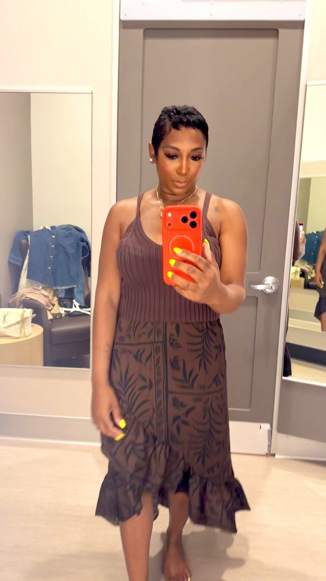 Earth tones with intention.
 This is “grounded but still that girl.”
 Target said neutral… I heard necessary.


#LTKdayinmylife #LTKTravel #LTKootd