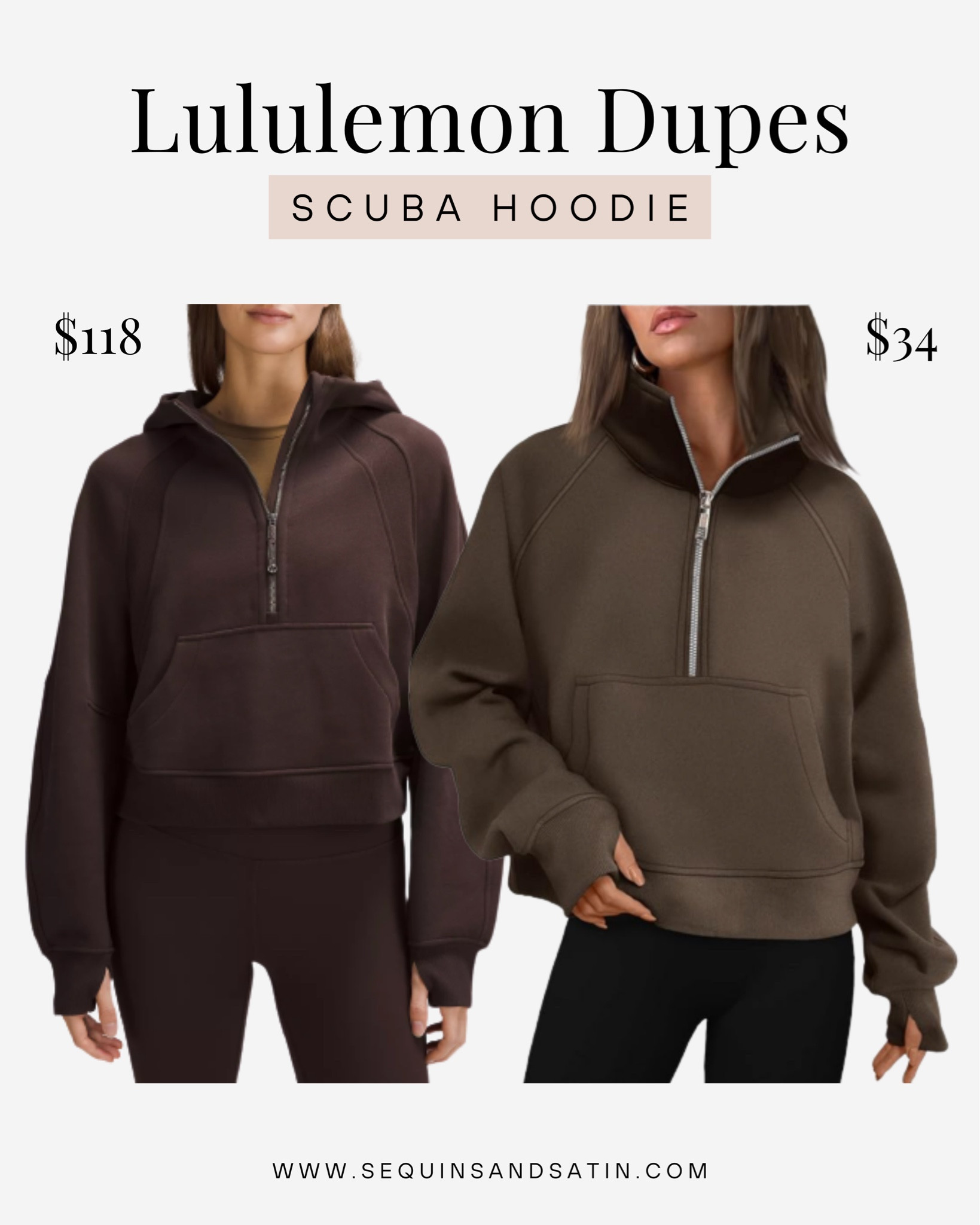 Shoppers Are Obsessed With This Lululemon Scuba Hoodie Lookalike