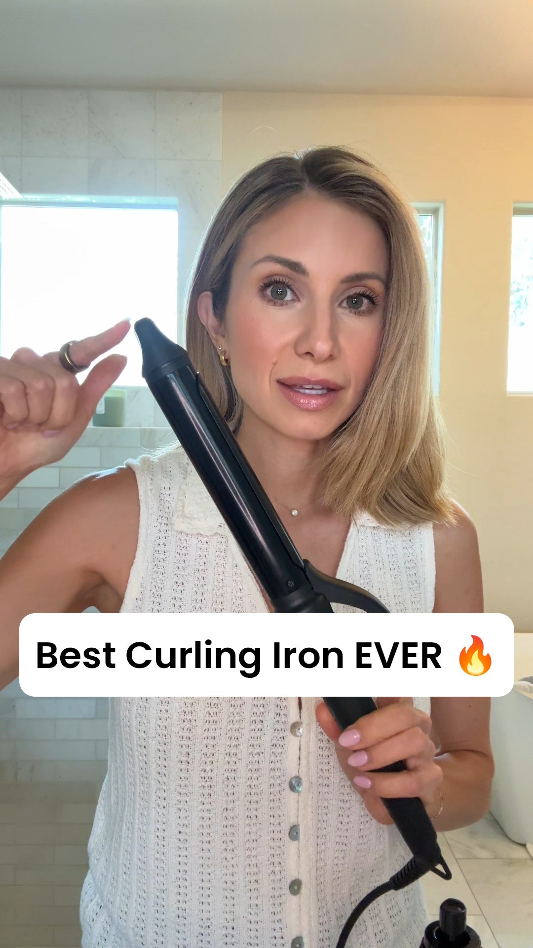 Effortless Waves in 5 Minutes

The best curling iron I’ve ever used.
I’m always talking about it, but today I’m showing why this combo gives me the perfect soft, lived-in waves. Fast, easy, and smooth every time.

Products I Used:

Bio Ionic Long Barrel Curling Iron (1 ¼") My go-to for effortless beachy waves. The extra-long barrel makes styling long or thick hair so easy.

Oribe Invisible Defense Universal Heat Protectant Spray. Lightweight mist that protects from heat + keeps my hair silky.

Oribe Imperméable Anti-Humidity Spray. The secret step! Keeps humidity + frizz under control and gives a soft hold without stiffness.

How I Use It:
1️⃣ Spray each section with the heat protectant.
2️⃣ Curl mid-lengths with the Bio Ionic (keep the iron moving for looser waves).
3️⃣ Let cool, then run fingers through to soften.
4️⃣ Finish with the anti-humidity spray to lock in shine + hold.

✨ The result: smooth, effortless waves in under 5 minutes. Perfect for every day or when you just want your hair to look put together with minimal effort.

#LTKOver40 #LTKBeauty