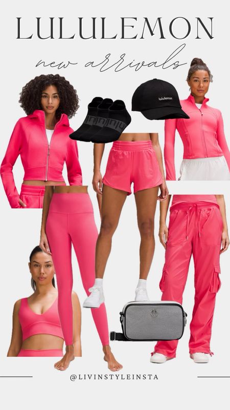 Lululemon’s new color drop glaze pink is the perfect pop of color for spring! Comes in all of our favorite pieces! Also, the cutest new belt bag!!!

#LTKfitness #LTKstyletip #LTKitbag