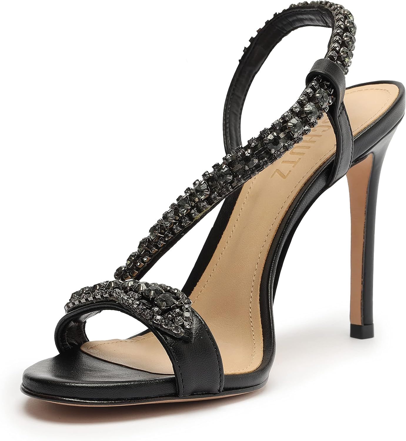 SCHUTZ Women's Court Heeled Sandal | Amazon (US)