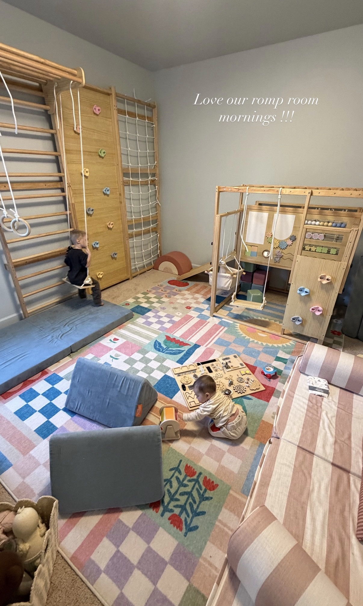 Our romp room has gotten SO much use! The kids can’t get enough of it! Our basketball hoop is back in stock! 

#LTKmomlife #LTKHome #LTKKids