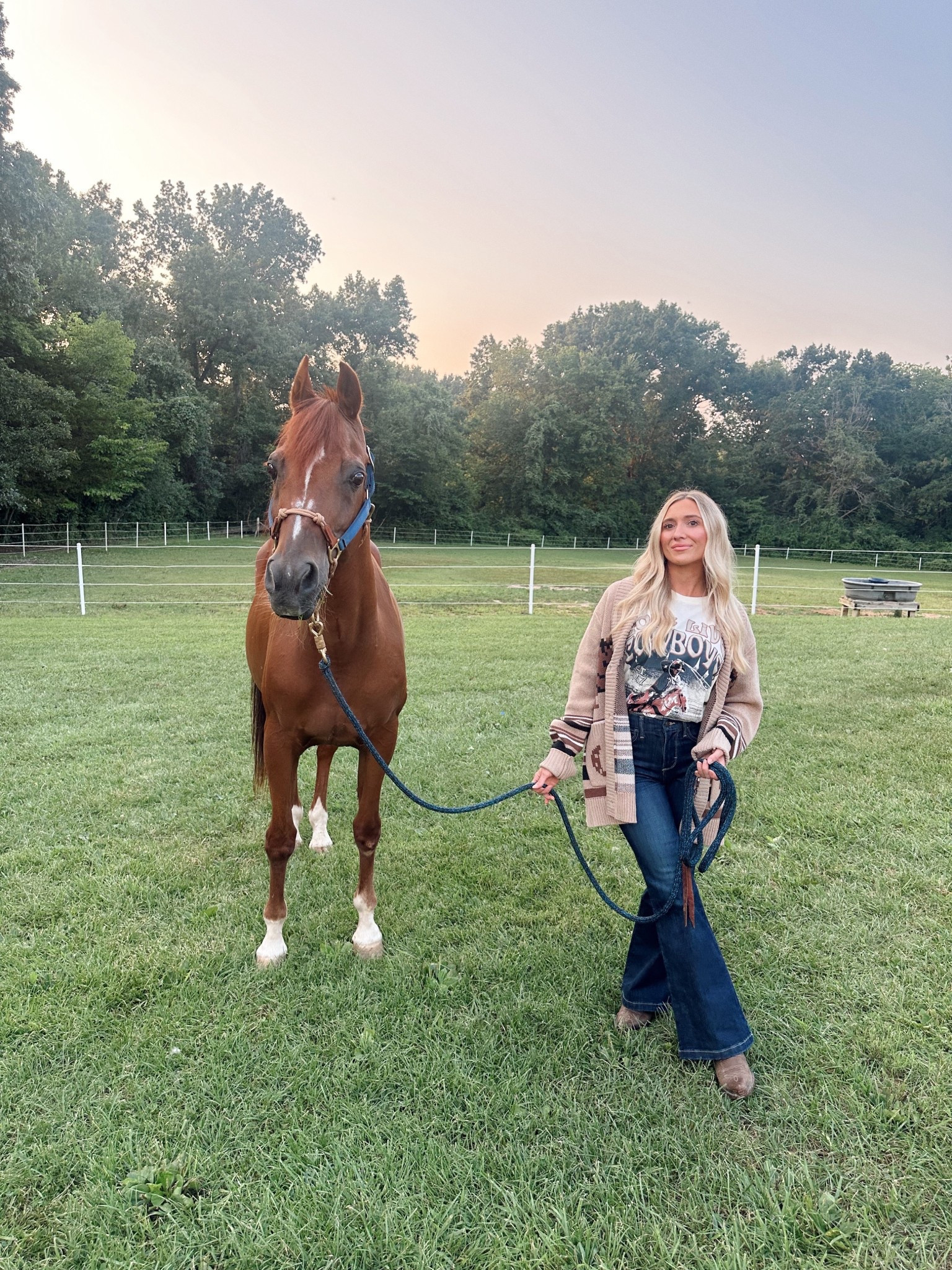 Mr. Bo was the goodest boy for our photoshoot 🐴🤍✨🌾

#LTKSeasonal #LTKPets #LTKautumn