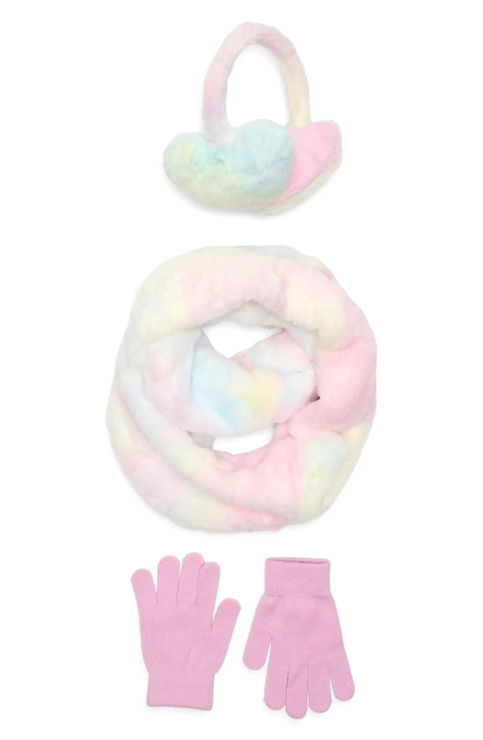 Capelli New York Kids' Earmuffs, Scarf & Gloves Set | Nordstrom | Nordstrom