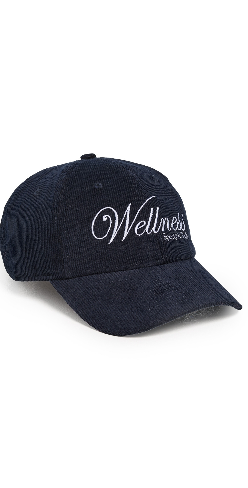 Sporty & Rich Soho Corduroy Hat Dark Navy One Size | Shopbop