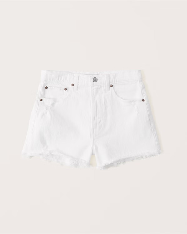 High Rise Mom Shorts | Abercrombie & Fitch (US)