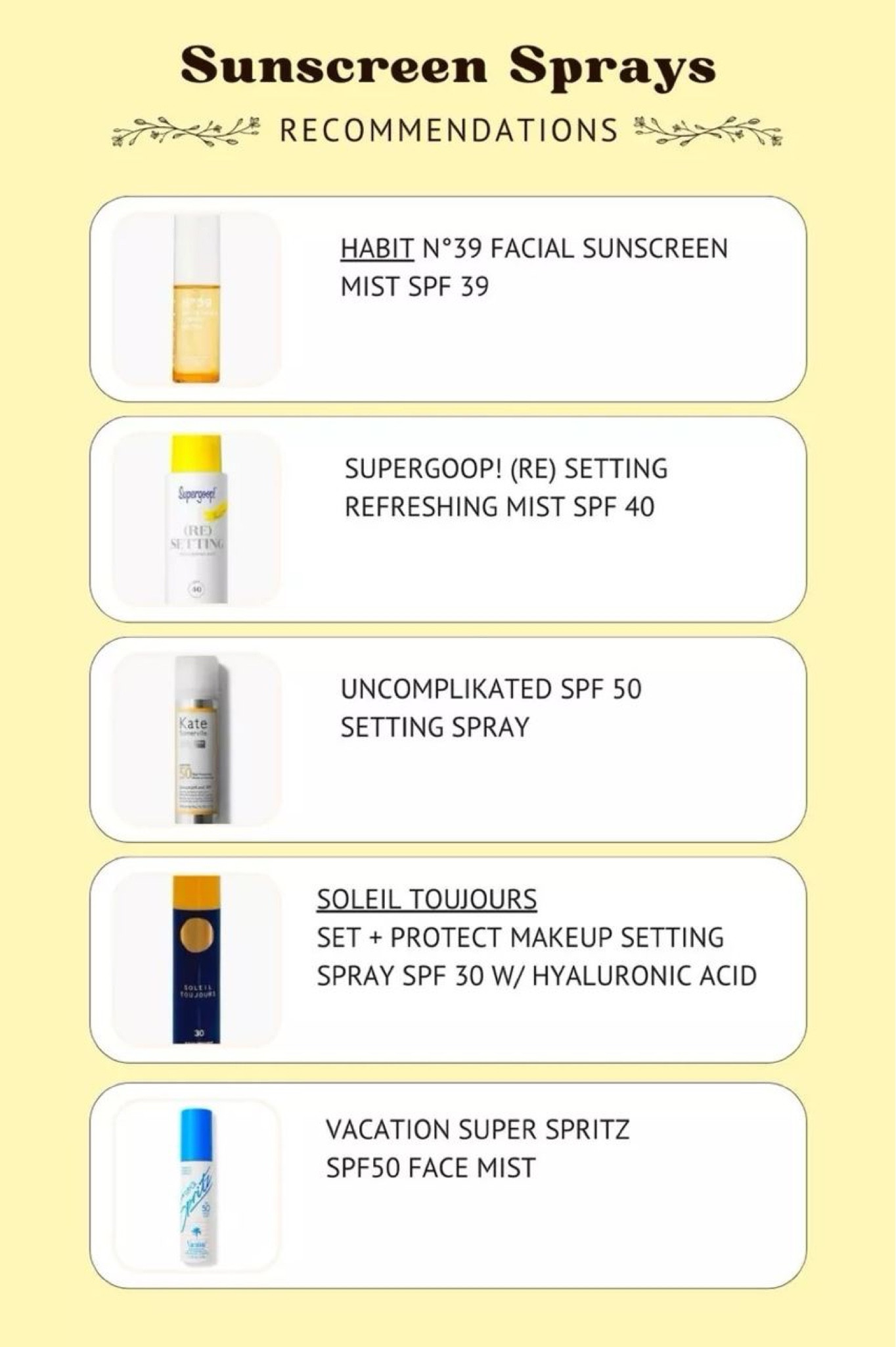 Check out this list of my recommended sunscreen sticks! They're great for staying protected outdoors.
#productrecommendation #skincareroutine #beautymusthave #highlyrecommend

#LTKswim #LTKbeauty #LTKtravel