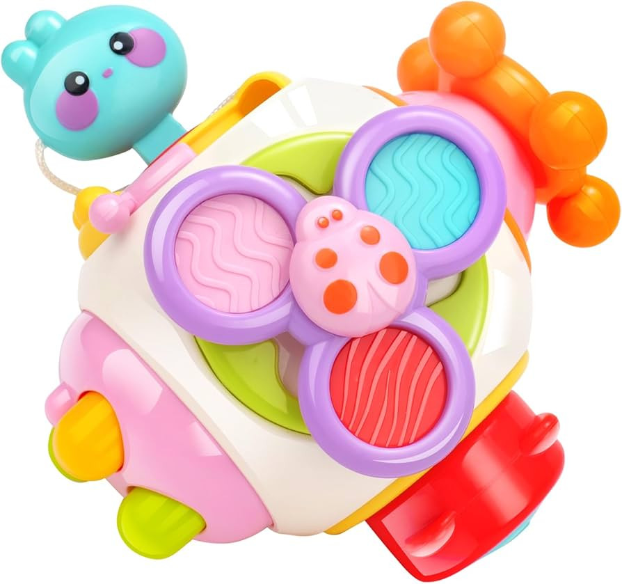Busy Cube for Toddlers 1-3: Sensory Busy Activity cube Montessori Toys with Spinner fo 12-36 Mont... | Amazon (US)