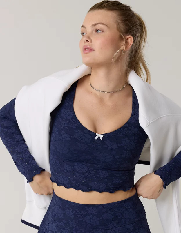 OFFLINE By Aerie Treat Yourself Long Sleeve T-Shirt | Aerie