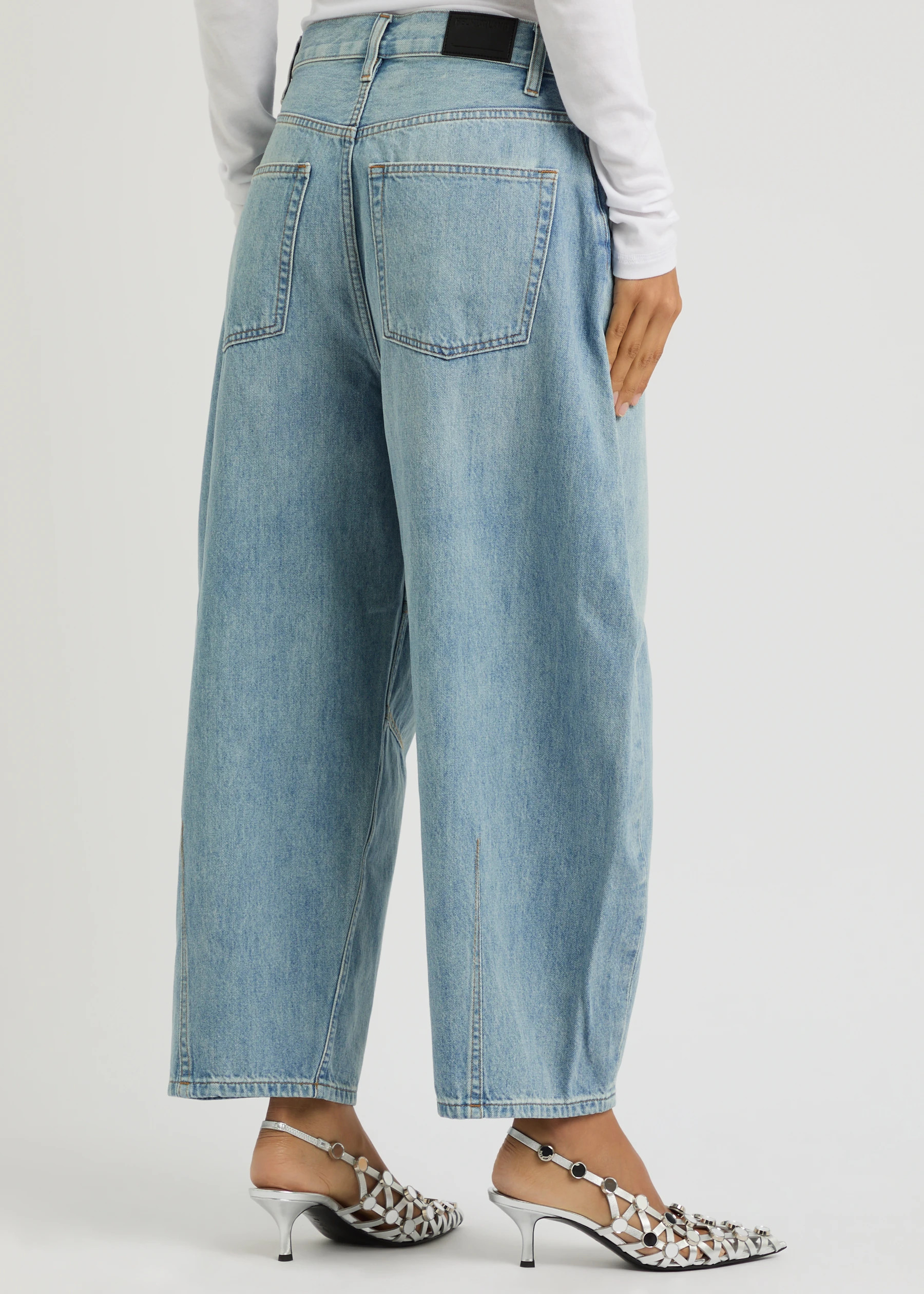Cocoon cropped barrel-leg jeans | Harvey Nichols