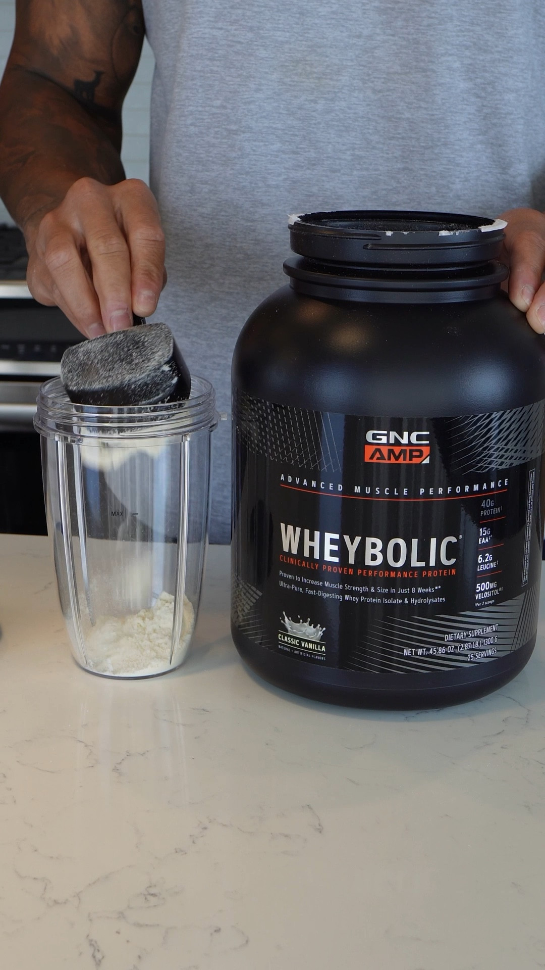 Started strong in the gym, finished stronger in the kitchen 💪🏽
GNC keeps me locked in from the first lift to the final scoop!  Fuel up, recover right, and stay consistent.

#TeamGNC #GNCPartner @gnclivewell