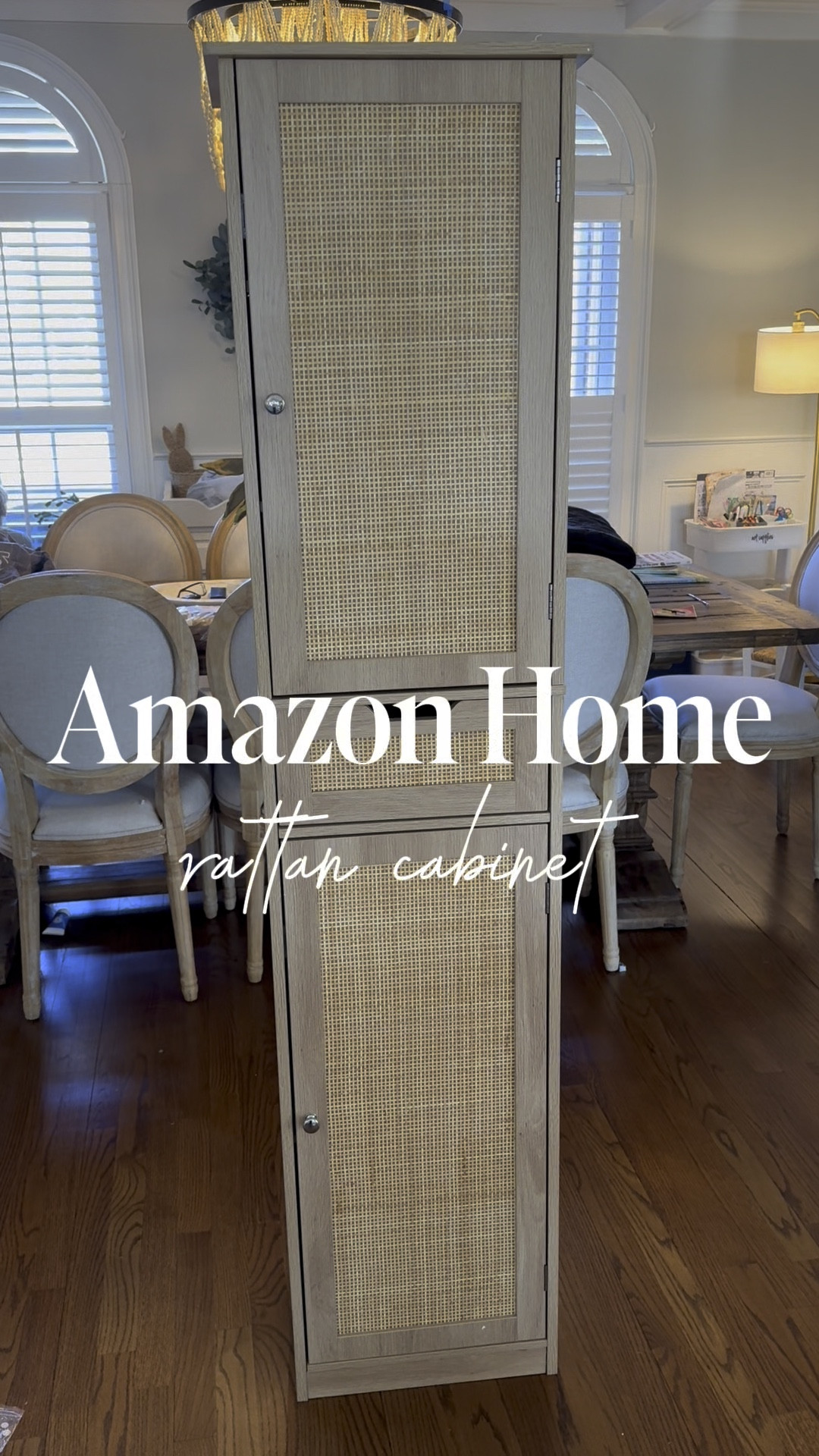 This #AmazonHome Rattan Cabinet is a total YES! 🙌🏼 Multi purpose use for sure— I’m using in my office in a small corner where I need some extra storage! This color is going fast so grab it quick if it’s in stock! 

#LTKHome