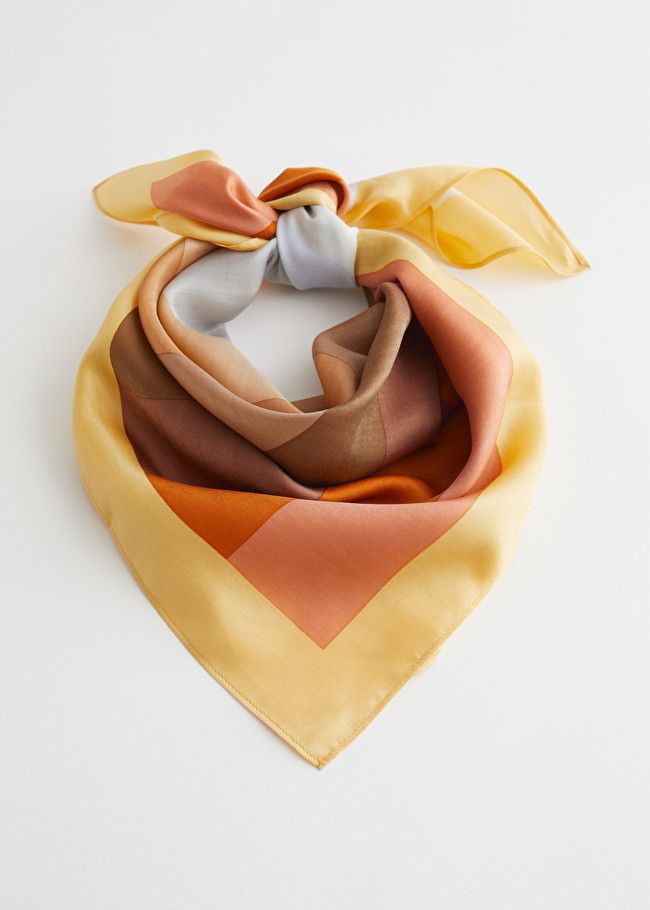 Striped Mulberry Silk Blend Scarf | & Other Stories (EU + UK)