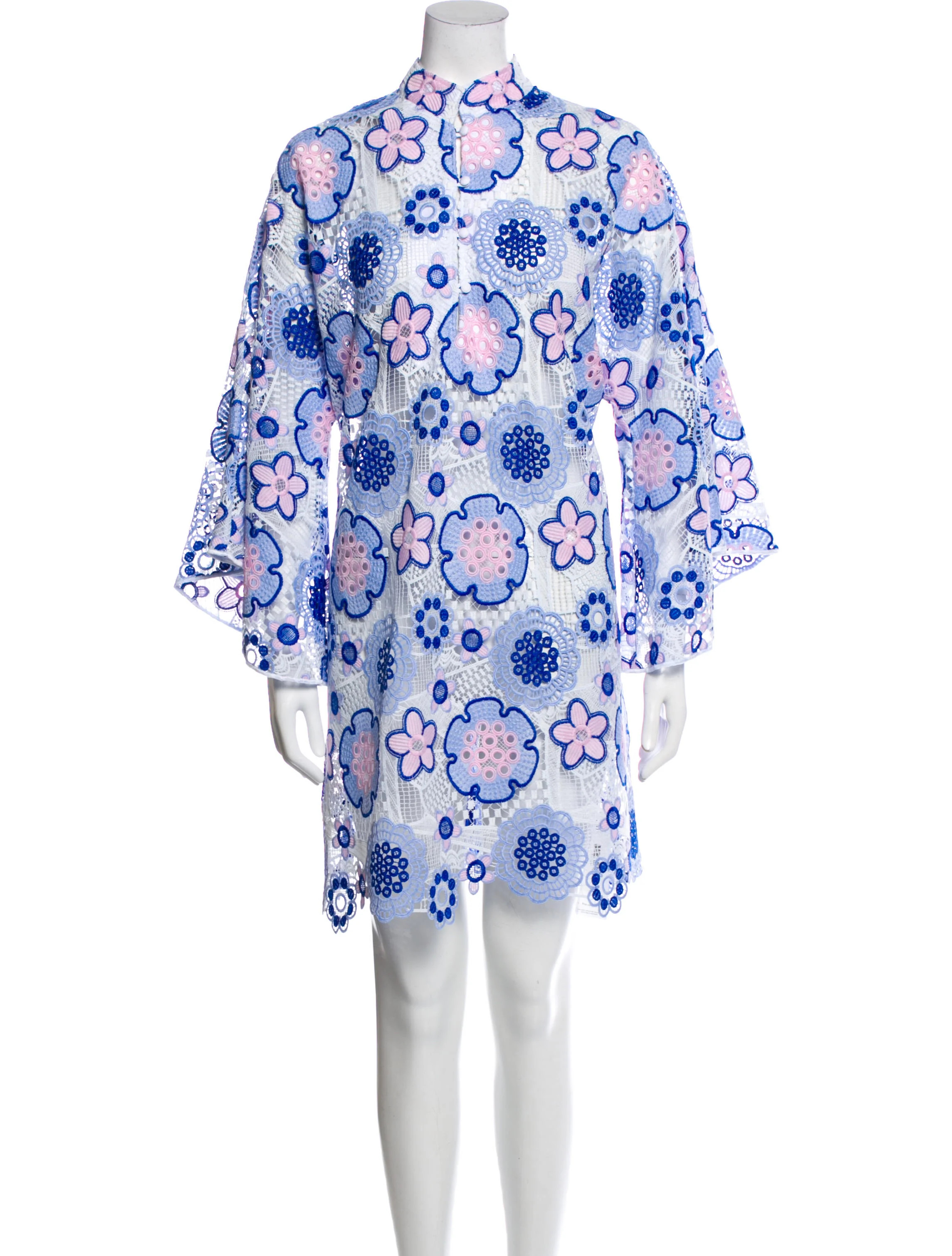 Floral Print Mini Dress w/ Tags | The RealReal