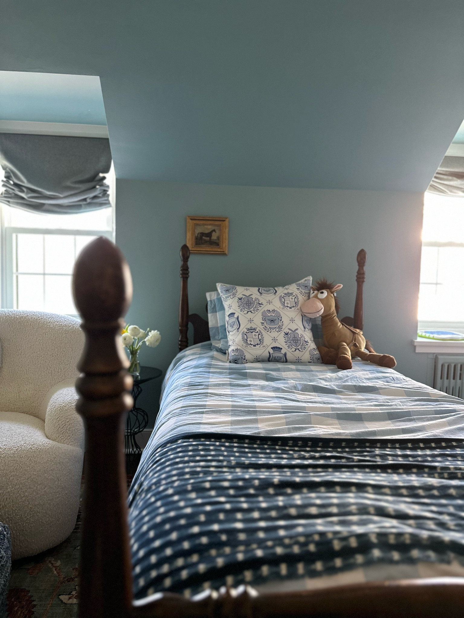 Vintage equestrian boys bedroom. Preppy home decor

#LTKhome #LTKunder100 #LTKkids