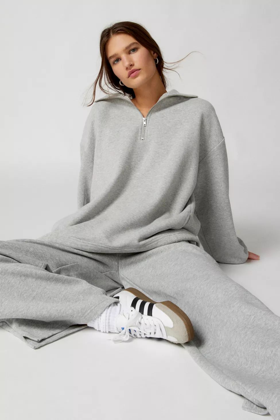 Out From Under Brady Half-Zip Sweatshirt | Urban Outfitters (US and RoW)