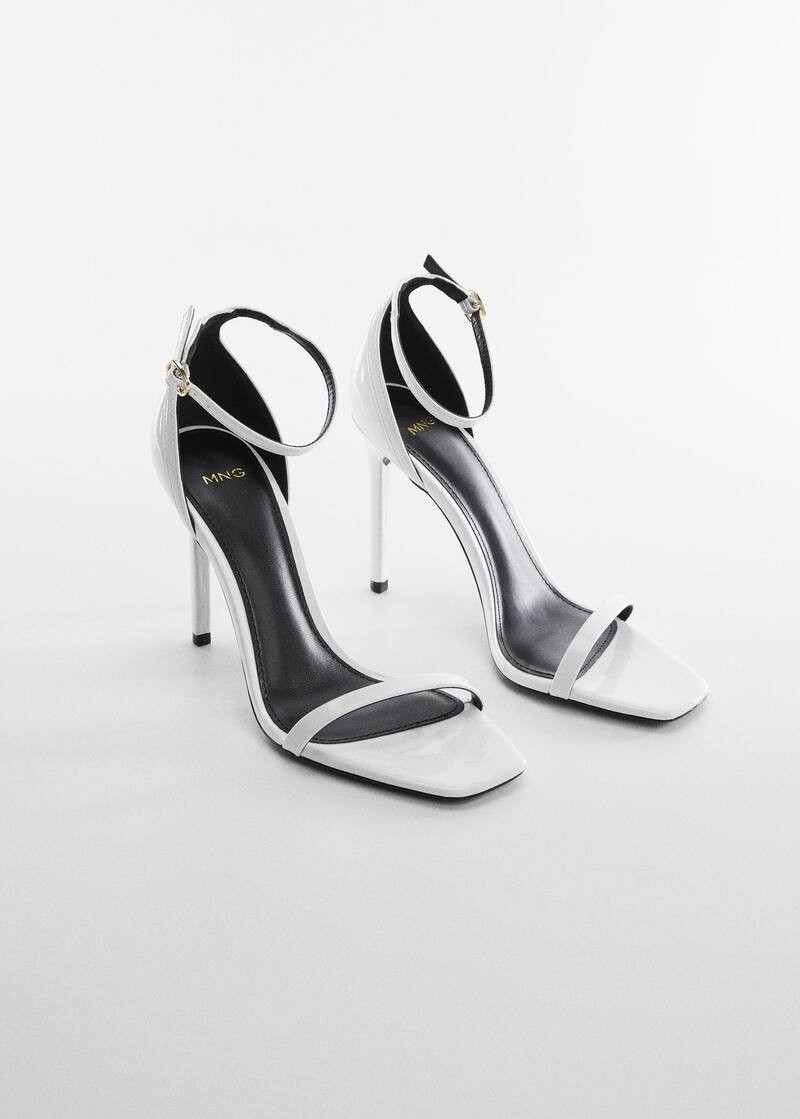 Ankle-cuff sandals -  Women | Mango USA | MANGO (US)
