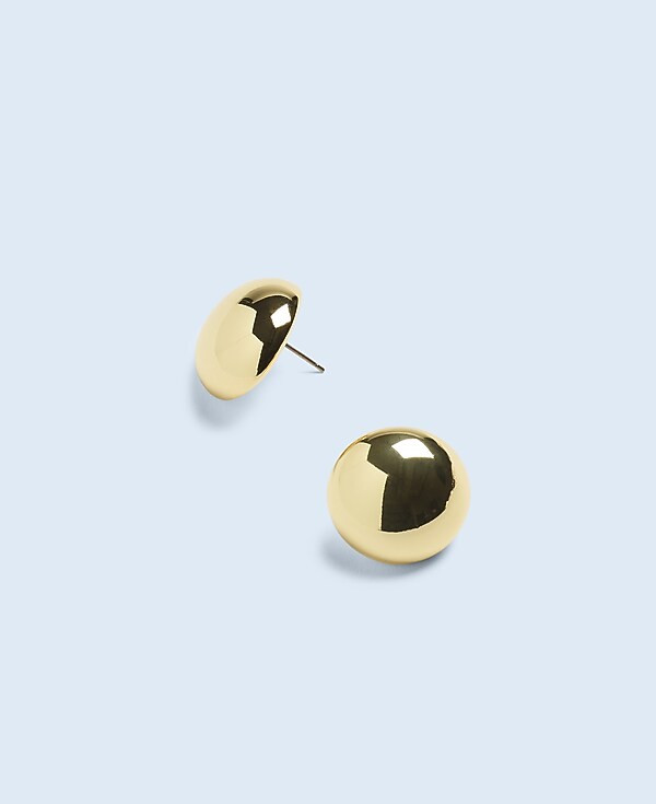 Button Stud Earrings | Madewell | Madewell