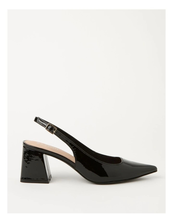 Rita Heeled Shoe in Black Patent | Myer