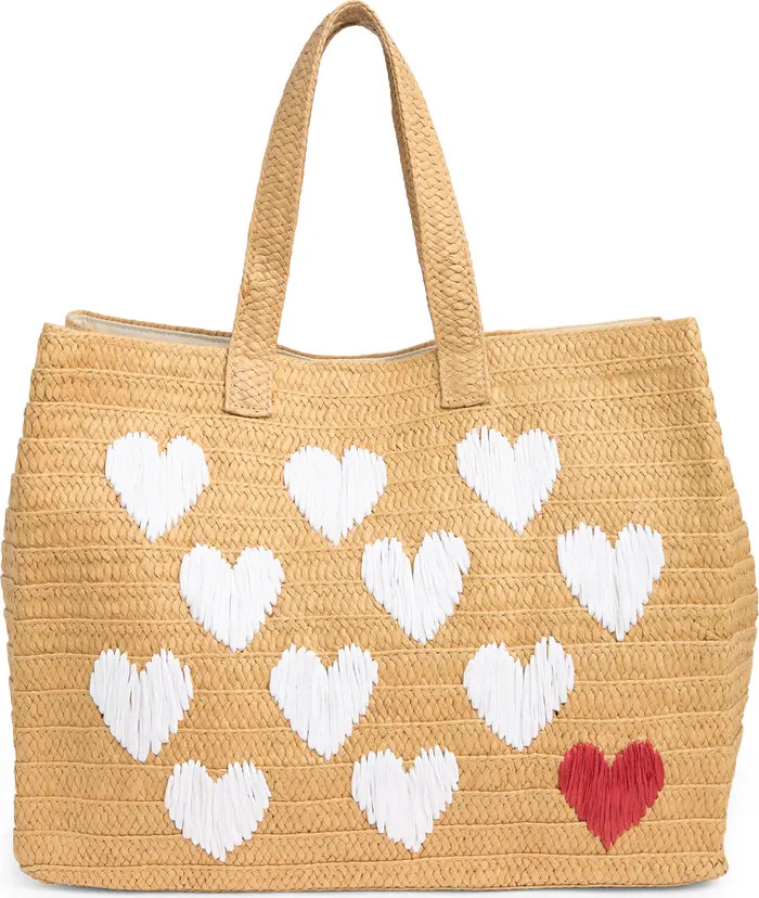 Be Mine Straw Tote | Nordstrom