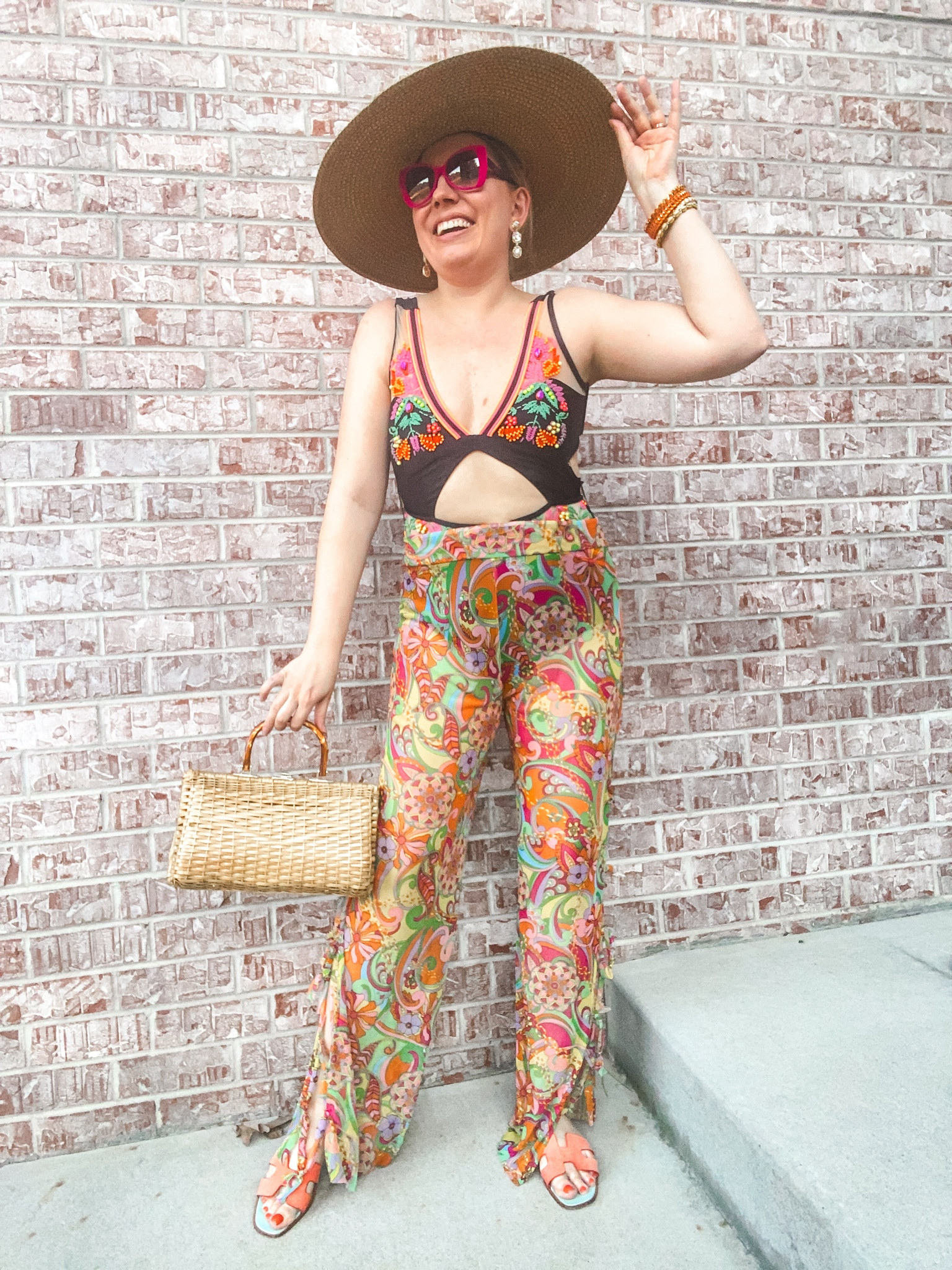 Linking my favorite embellished swim today.
