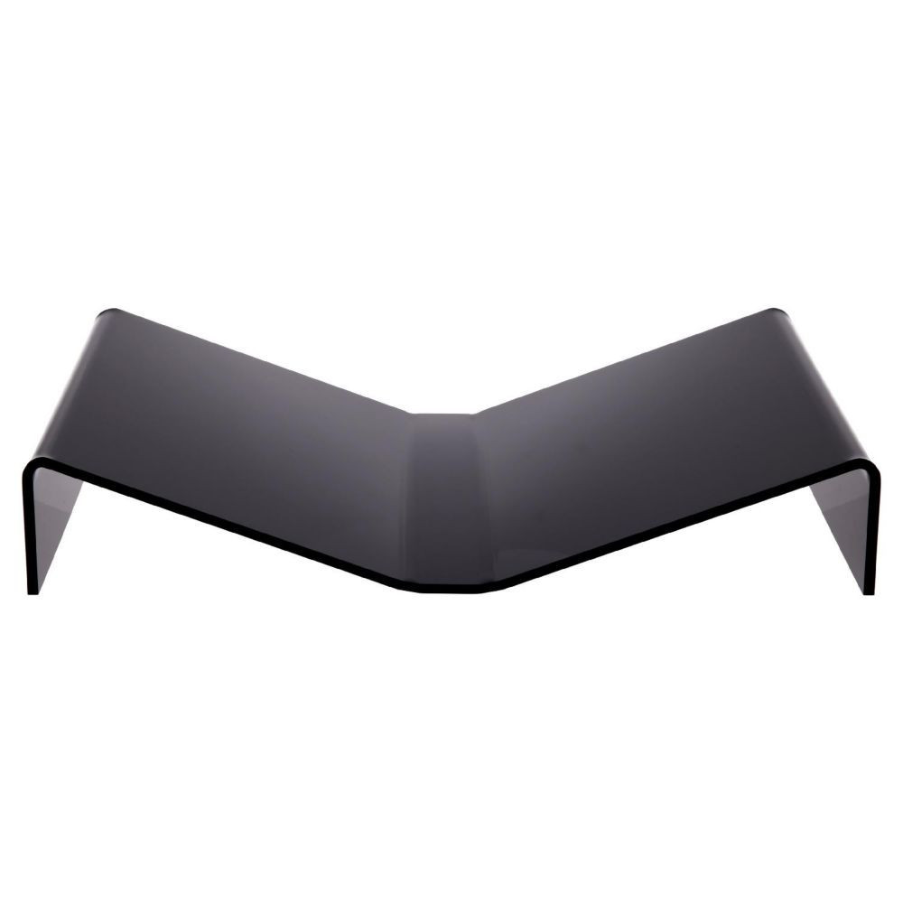 Plymor Black Acrylic Open Book Display Stand, Flat, 12.375"" W x 8"" D x 2.25"" H (2 Pack) | Oriental Trading Company